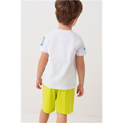 Комплект трикотажный для мальчиков: фуфайка (футболка), шорты PLAYTODAY, 1239627