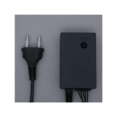 Гирлянда «Водопад» 2×1.5 м, IP44, тёмная нить, 400 LED, свечение бело-синее, 8 режимов, 220 В