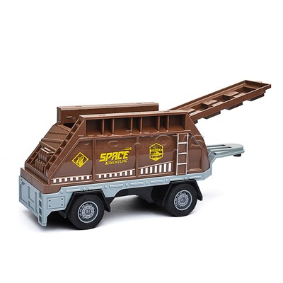 Машина "Трейлер перевозчик" (свет, звук) в коробке