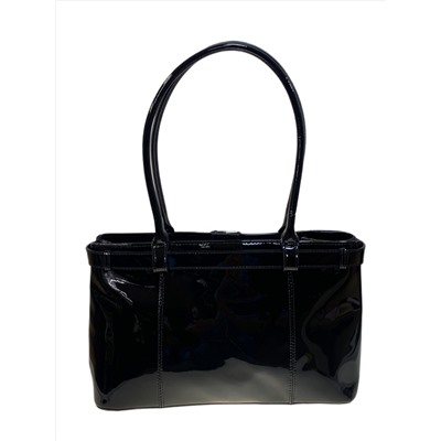 Женская сумка из натуральной кожи, цвет черн.