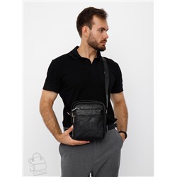 Сумка мужская 3105-2 black Jeep  в Новосибирске