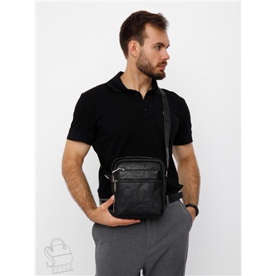 Сумка мужская 3105-2 black Jeep  в Новосибирске