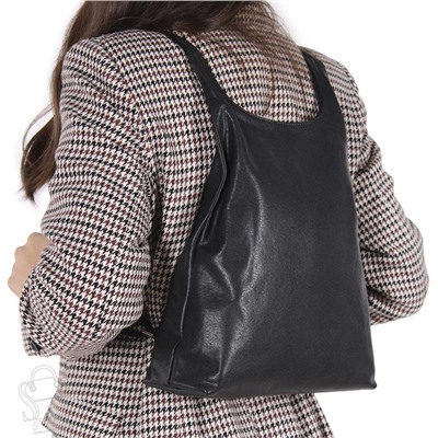Рюкзак женский кожаный 9021VG black Vitelli Grassi