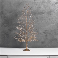 Фигура светодиодная "Застывшие кристаллы" 55x30x3 см, 20 LED, батарейки CR2032x2 (в комплекте), свечение теплое белое