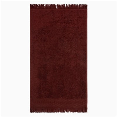 Полотенце махровое Love Life «Аморе» 50×90 см, коричневый, 100% хл, 450 г/м²