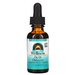 Source Naturals, Масло орегано для здоровья, 1 жидкая унция (29.57 мл)