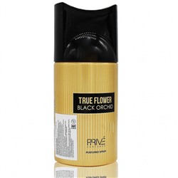 Дезодорант-спрей Prive TRUE FLOWER BLACK ORCHID Парфюмированный для мужчин и женщин с ароматом черной орхидеи, 250 мл