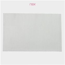 Коврик для ванной и туалета Доляна, 65×100 см, белый