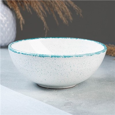 Салатник Борисовская керамика «Варадеро», 1 л, 18×7.5 см, керамика, белая