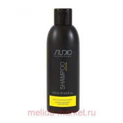 Kapous Шампунь для волос Анти-желтый «Antiyellow»Studio Professional 250 мл.
