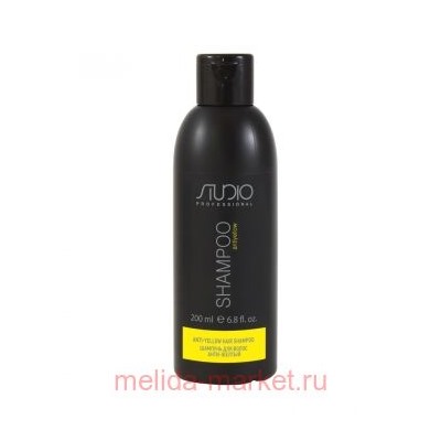 Kapous Шампунь для волос Анти-желтый «Antiyellow»Studio Professional 250 мл.