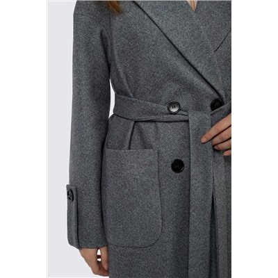 01-11456 Пальто женское демисезонное (пояс)