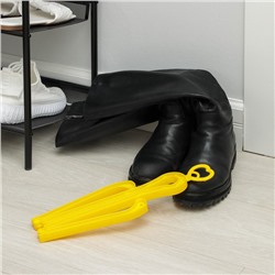 Держатель для голенищ обуви складной, 33(50.5)×7.5 см, цвет МИКС