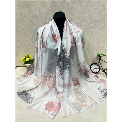 Легкий платок на голову и шею, мультицвет