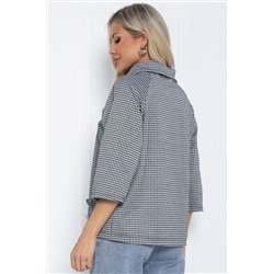 Джемпер Эдельвейс (черно-серая) Б12404-18