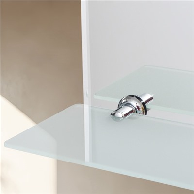 Зеркало с фацетом и полочкой 60×80 см, Evoform