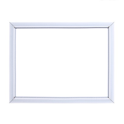 Рама для картин (зеркал) 30×40×2.8 см, пластиковая, Calligrata белая/золото