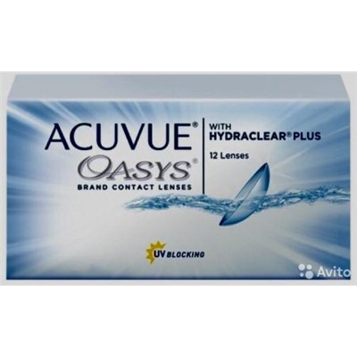 Acuvue Oasys 12 шт, 2 недели
