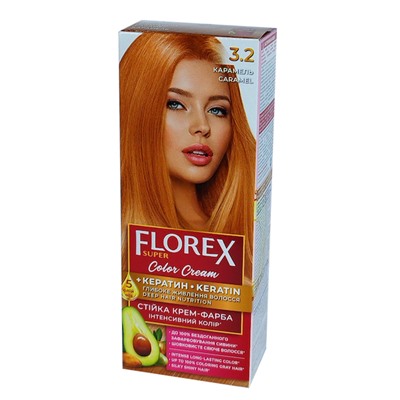 Краска для волос Florex Super 3.2 Карамель