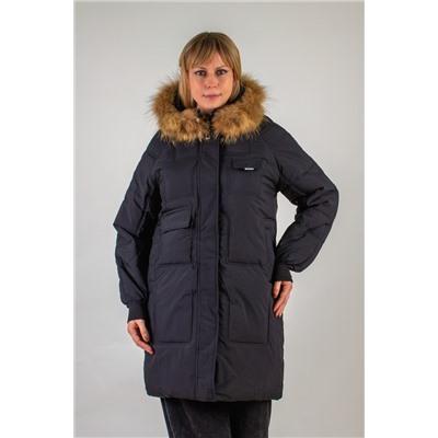 Зимняя парка, натуральный мех арт.620
