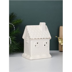 Фигурка Домик с подсветкой 10 см новогодний / FP23566 /уп 72/LED