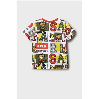 Фуфайка трикотажная для мальчиков (футболка) PLAYTODAY, 1239800