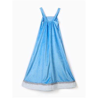 Карнавальный костюм новогодний «Снегурочка Настенька», жакет, сарафан, кокошник, размер 164-44