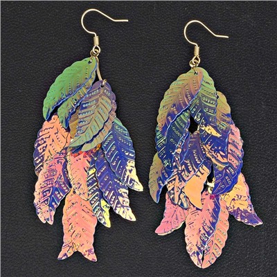 Серьги длинные на крючках арт. 11 5579 (id 240003)