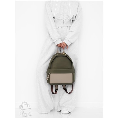 Рюкзак женский 16160PE green Polina&Eiterou