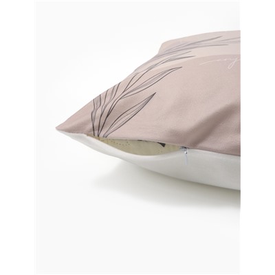 Набор декоративных наволочек Blossom - 4 шт., 40×40 см, велюр