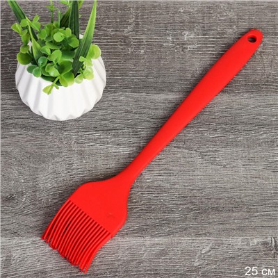 Кисточка силиконовая 25х4,5 см opp пакет / GJ-002 /уп 500/ 0,051