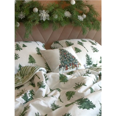 Постельное бельё 2-спальное «Этель. Елки», поплин