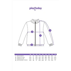 Толстовка PLAYTODAY, 1223137