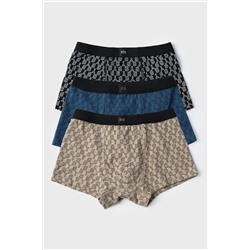 Трусы трикотажные для мальчиков - боксеры, 3 шт в комплекте PLAYTODAY, 1127787