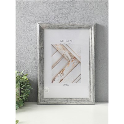 Фоторамка для фото 20×30 см «МИРАМ», пластик, (пластиковый экран)