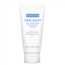 Emerita, Pro-Gest, крем с прогестероном, без запаха, 2 унции (56 г)