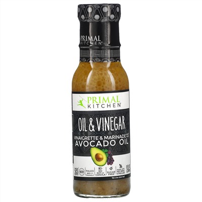 Primal Kitchen, Oil & Vinegar, Vinaigrette & Marinade Made With Avocado Oil, 8 fl oz (236 ml)