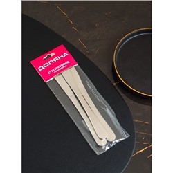 Набор ножей десертных Доляна, h=20.5 см, 3 шт., нержавеющая сталь, серебристый