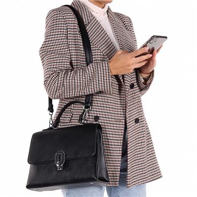 Сумка 1538-1K-01 black Polina&Eiterou