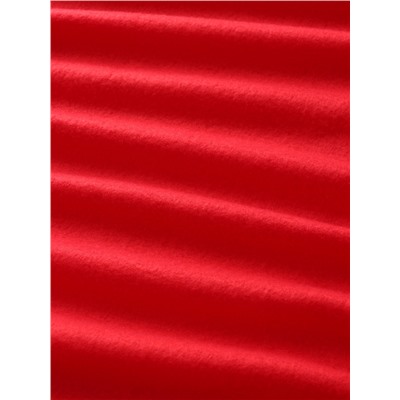 Плед флисовый «Экономь и Я», 150×130 см, 180 г/м², красный