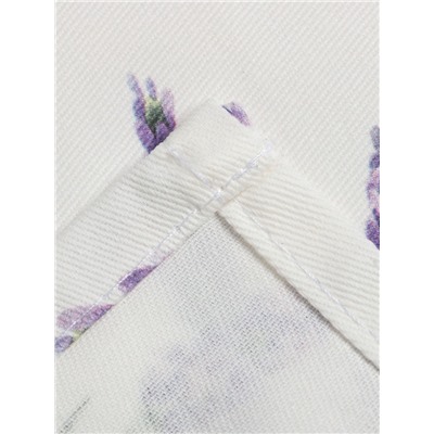Полотенце «Этель» Lavender (вид 2), 40×73 см, 100% хлопок, саржа 190 г/м²