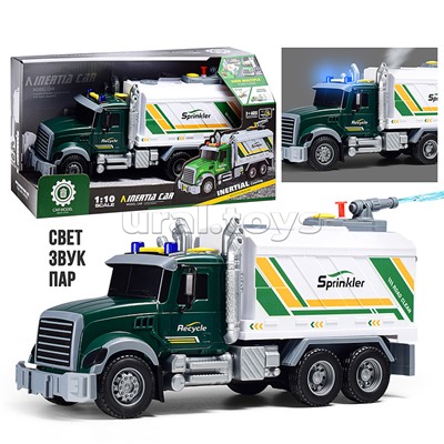 Машина "Городской санитар" на батарейках, в коробке