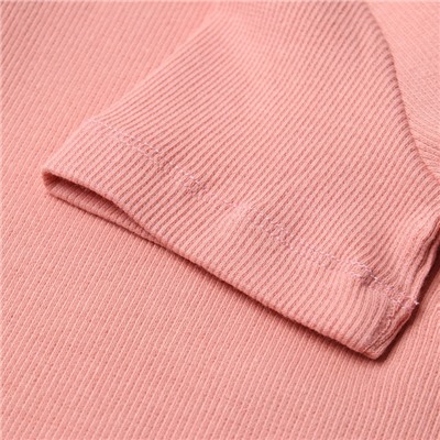 Комплект детский: футболка и шорты MINAKU, рост 62-68 см, пыльно-розовый