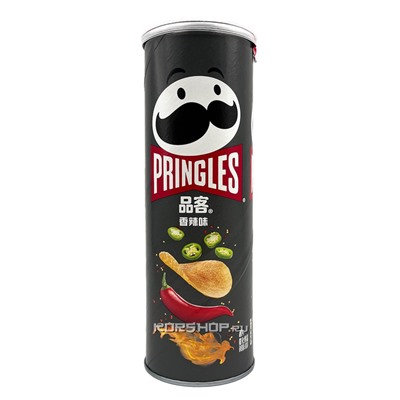Чипсы со вкусом острого картофеля Pringles, Китай, 110 г Акция