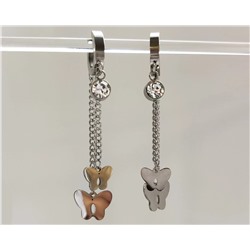 Серьги из стали