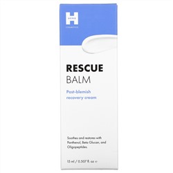 Hero Cosmetics, Rescue Balm, Post Blemish Recovery Cream, 0.507 fl oz (15 ml)