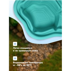 Пруд садовый пластиковый, 190 л, зелёный