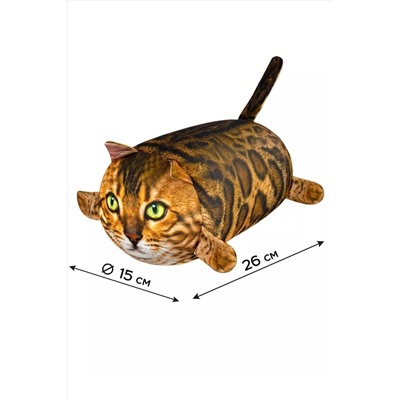 Игрушка-антистресс Кот Рыжик НАТАЛИ, 1082981