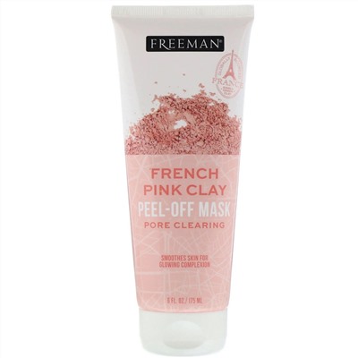 Freeman Beauty, маска с французской розовой глиной, 175 мл (6 жидк. унций)