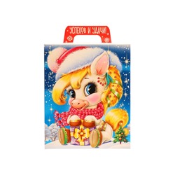 Сладкий новогодний подарок «Оливия и Оливер», с игрой и анимацией, детский, 700 г